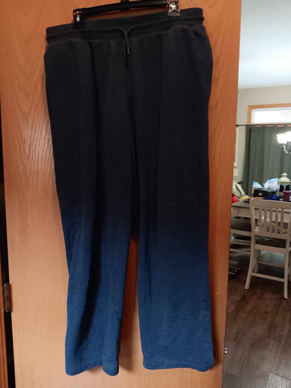 MTA Sport Men's Ombre Navy Blue Sweatpants